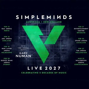 Simple Minds Australia New Zealand 2027